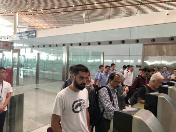 银河集团研发过境旅客国际中转系统在首都机场投入使用 银河集团研发过境旅客国际中转系统在首都机场投入使用