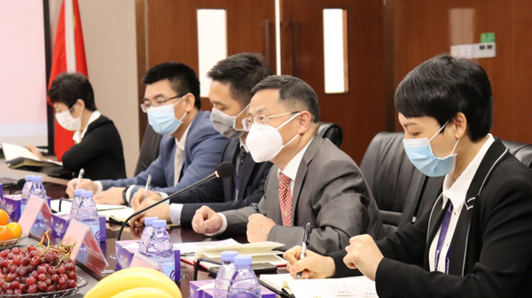 深圳市领导率队调研银河集团 深圳市领导率队调研银河集团